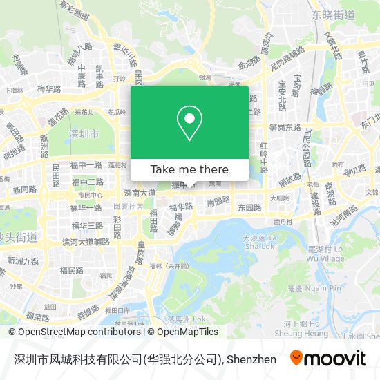 深圳市凤城科技有限公司(华强北分公司) map