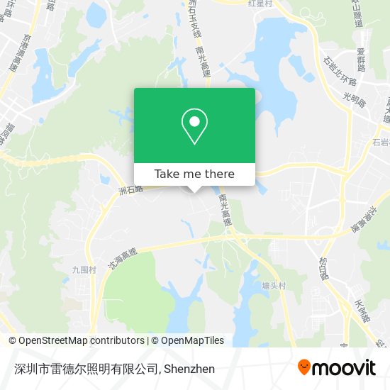 深圳市雷德尔照明有限公司 map