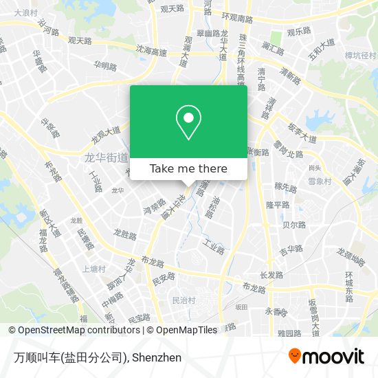 万顺叫车(盐田分公司) map