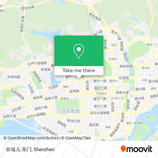 奈瑞儿-东门 map