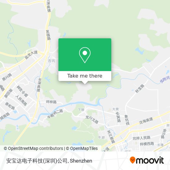 安宝达电子科技(深圳)公司 map