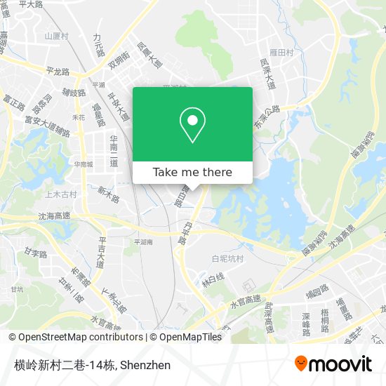 横岭新村二巷-14栋 map