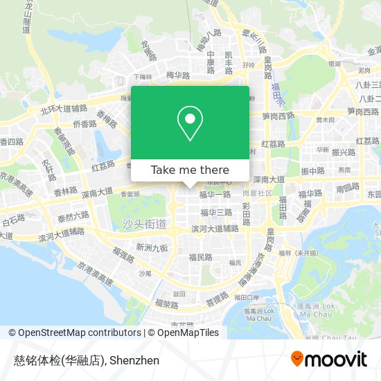 慈铭体检(华融店) map