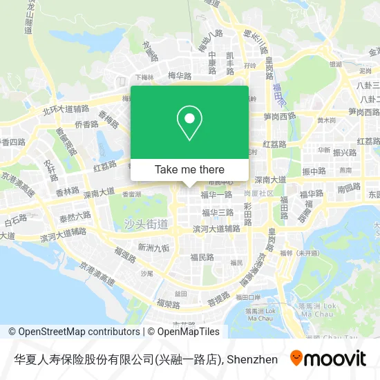 华夏人寿保险股份有限公司(兴融一路店) map