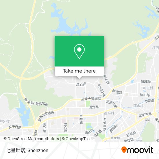 七星世居 map