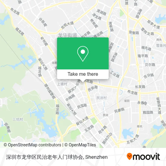 深圳市龙华区民治老年人门球协会 map