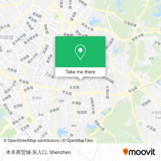 本丰商贸城-东入口 map