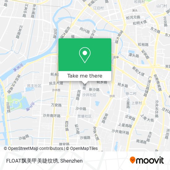 FLOAT飘美甲美睫纹绣 map