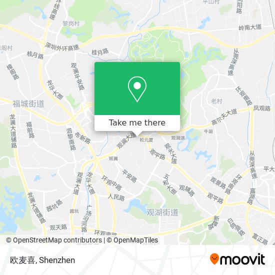 欧麦喜 map