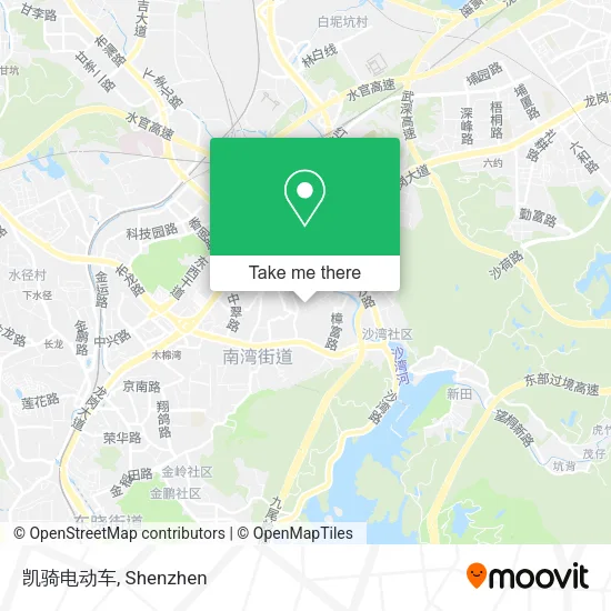 凯骑电动车 map