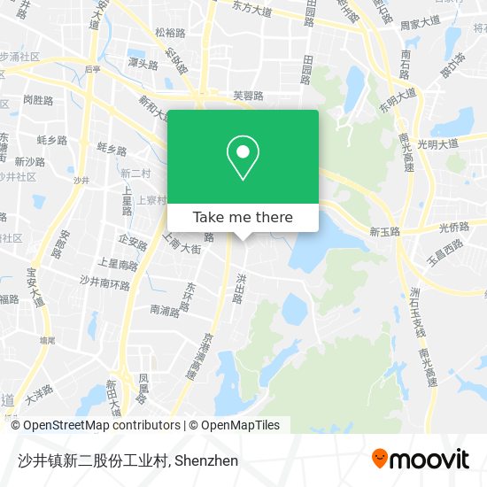 沙井镇新二股份工业村 map