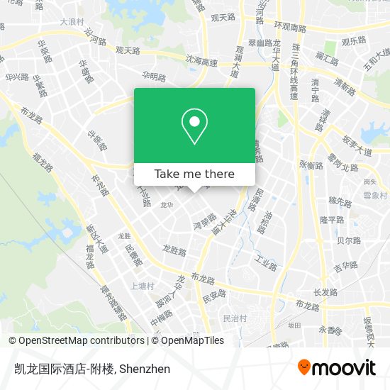 凯龙国际酒店-附楼 map
