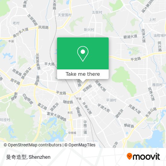 曼奇造型 map