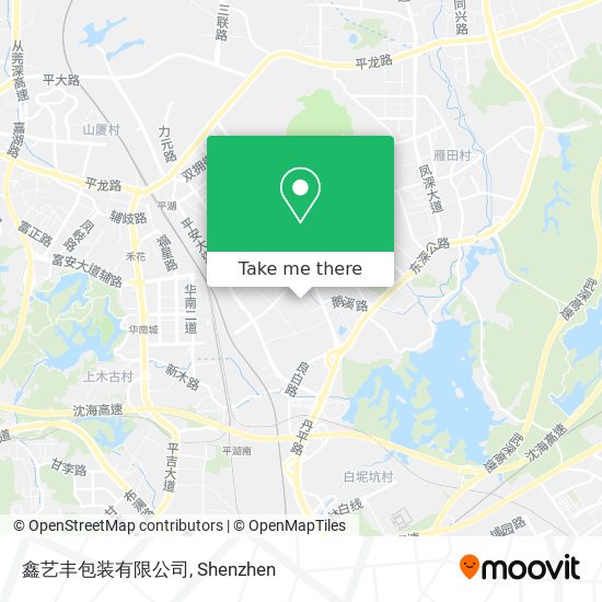 鑫艺丰包装有限公司 map