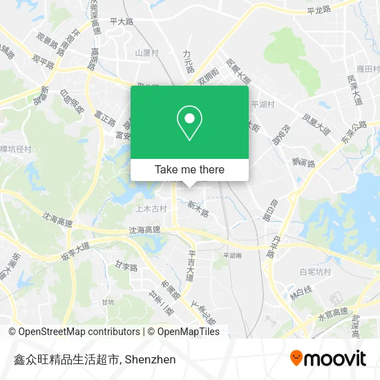鑫众旺精品生活超市 map