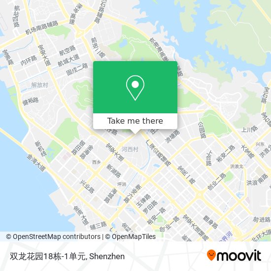 双龙花园18栋-1单元 map