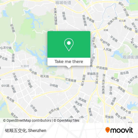 铭顺五交化 map