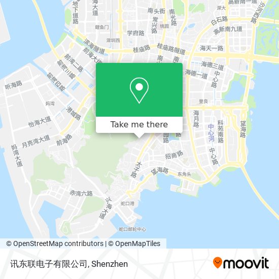 讯东联电子有限公司 map