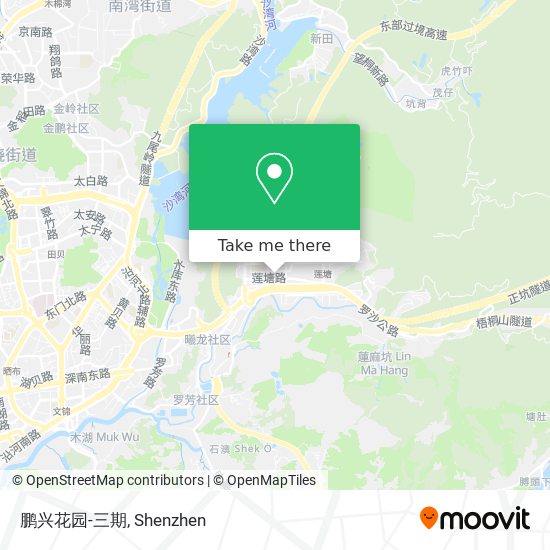 鹏兴花园-三期 map