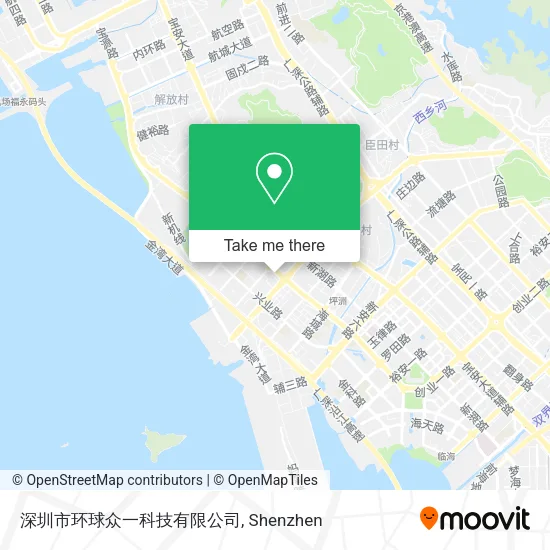 深圳市环球众一科技有限公司 map