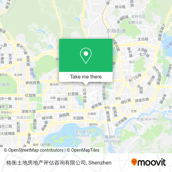 格衡土地房地产评估咨询有限公司 map