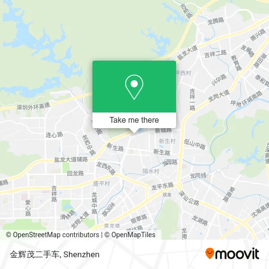 金辉茂二手车 map