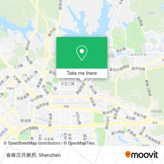 食稼庄共厕所 map