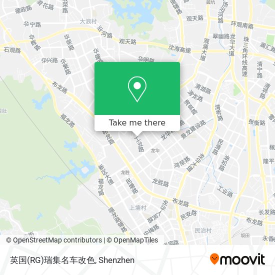 英国(RG)瑞集名车改色 map