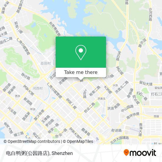 电白鸭粥(公园路店) map