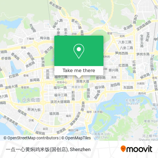 一点一心黄焖鸡米饭(国创店) map
