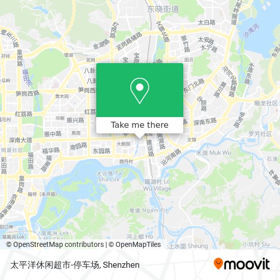 太平洋休闲超市-停车场 map