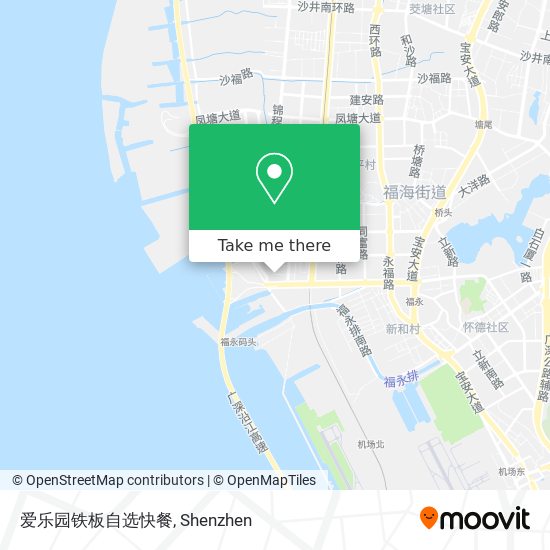 爱乐园铁板自选快餐 map
