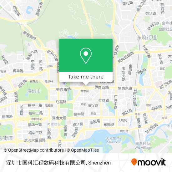 深圳市国科汇程数码科技有限公司 map