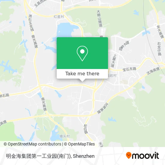 明金海集团第一工业园(南门) map