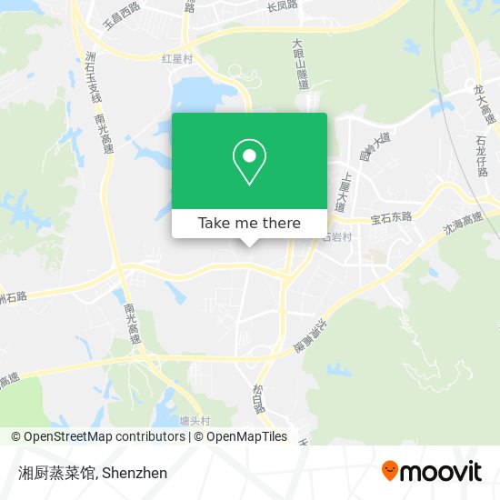 湘厨蒸菜馆 map