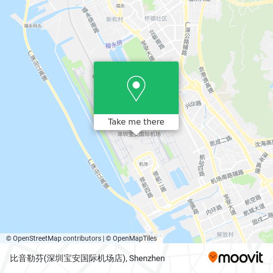 比音勒芬(深圳宝安国际机场店) map
