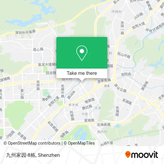 九州家园-8栋 map