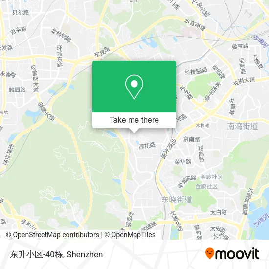 东升小区-40栋 map