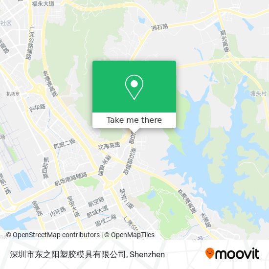 深圳市东之阳塑胶模具有限公司 map