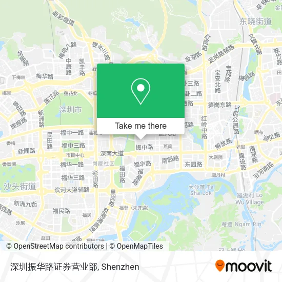 深圳振华路证券营业部 map