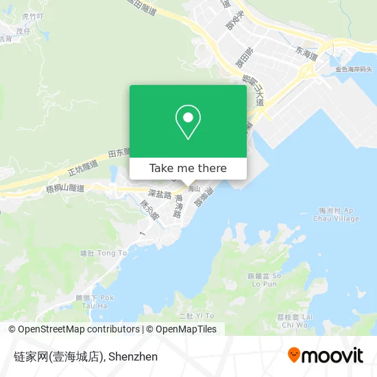 链家网(壹海城店) map