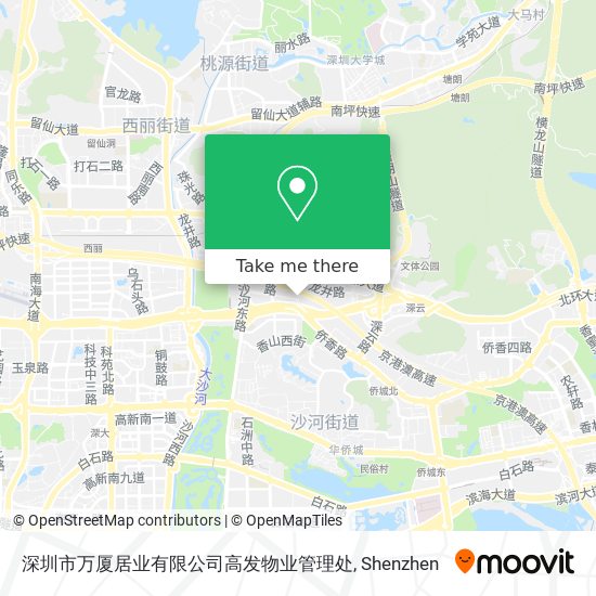 深圳市万厦居业有限公司高发物业管理处 map
