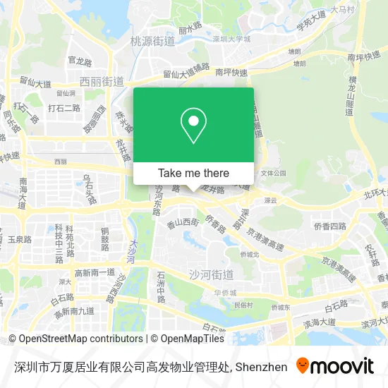 深圳市万厦居业有限公司高发物业管理处 map