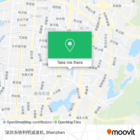 深圳东铁利明减速机 map
