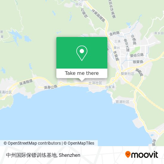 中州国际保镖训练基地 map