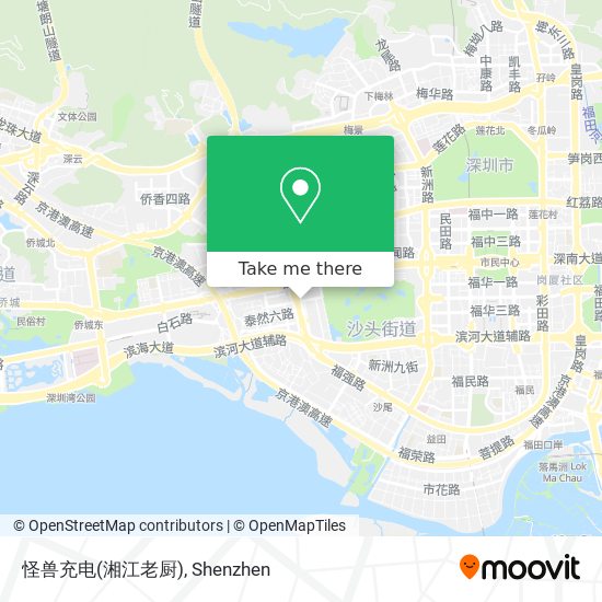怪兽充电(湘江老厨) map