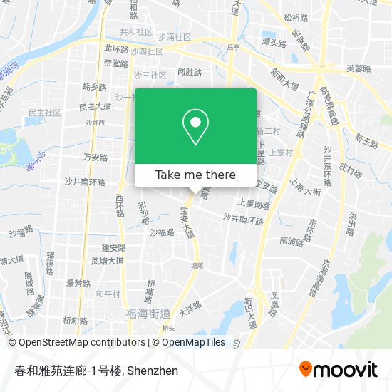 春和雅苑连廊-1号楼 map