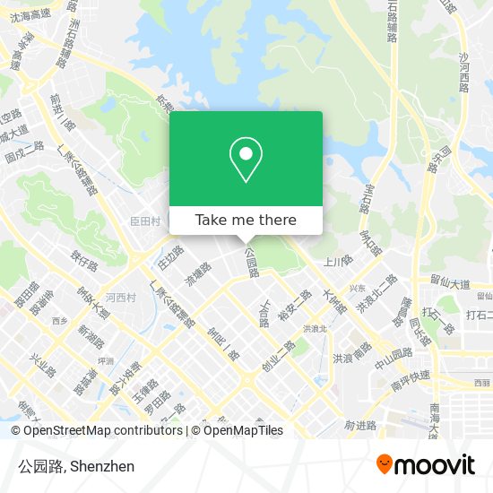 公园路 map