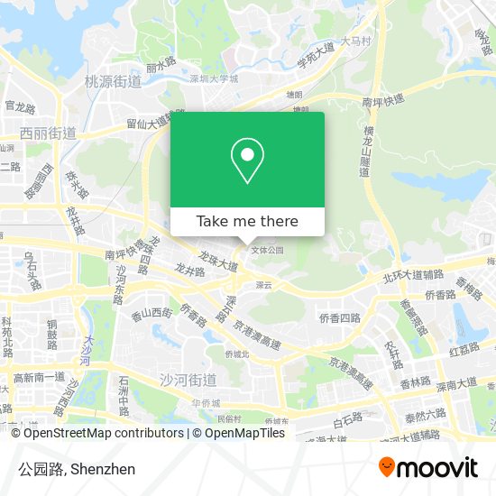 公园路 map
