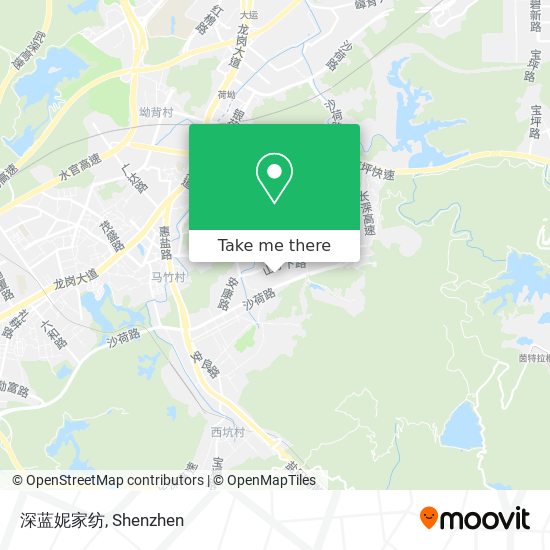 深蓝妮家纺 map